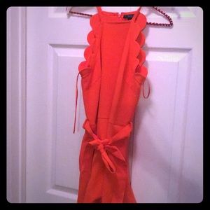 Orange romper